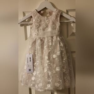 Azazie Darcey Flowergirl Dress Size 2